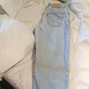 LEVI 550 Relaxed Fit, Tapered Leg Jeans SZ 6 M